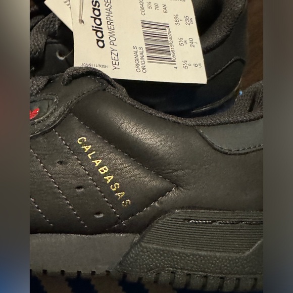 ⚫️ NWT! Adidas Yeezy Powerphrase Calabasas Sneakers - Picture 6 of 16